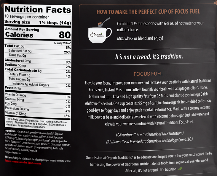 natural traditions coffee facts